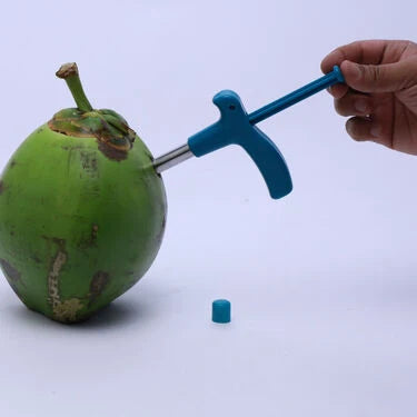 Stainless Steel Coconut Opener Tool – Safe, Fast & Effortless Fresh Coconut Water