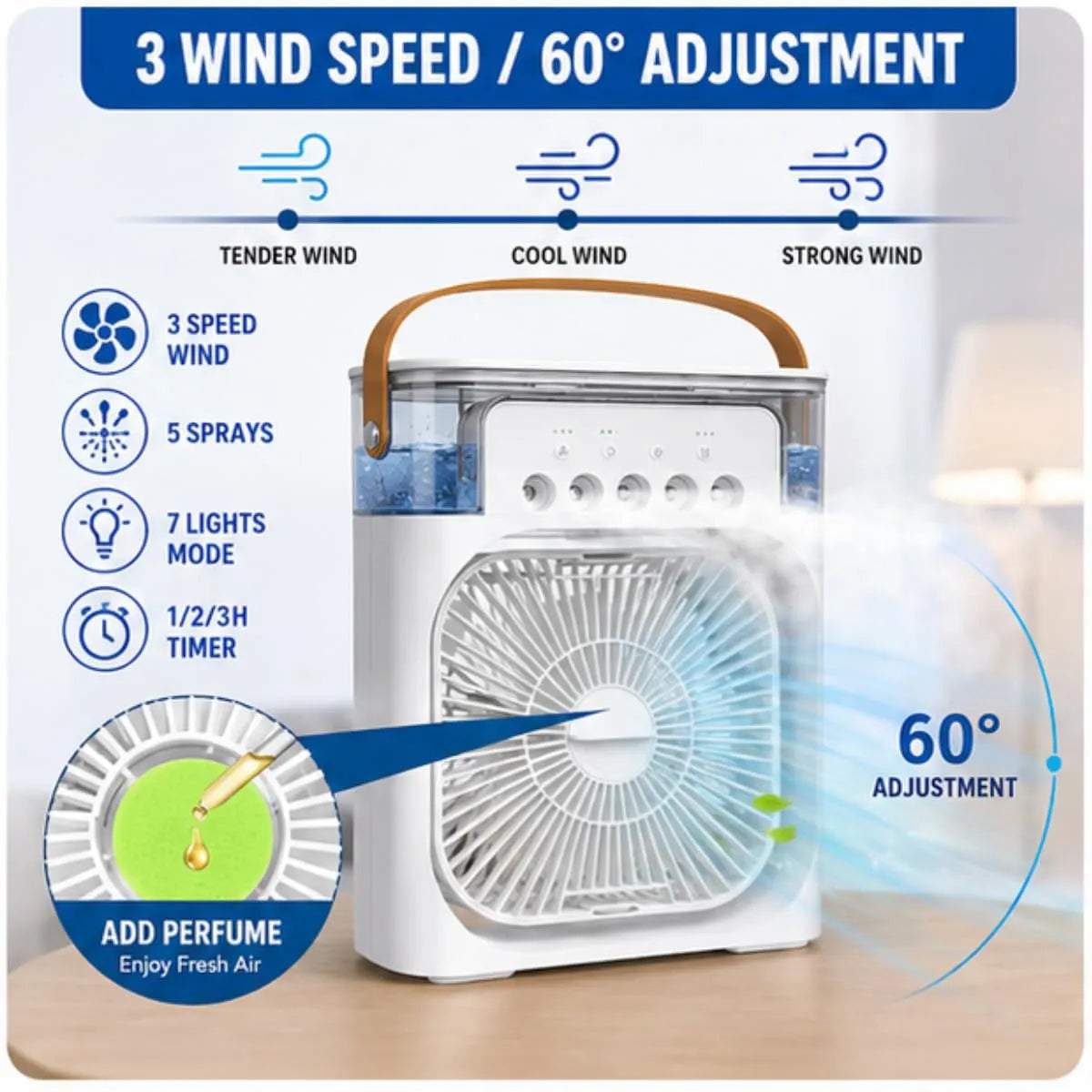 Mini Air Cooler Fan