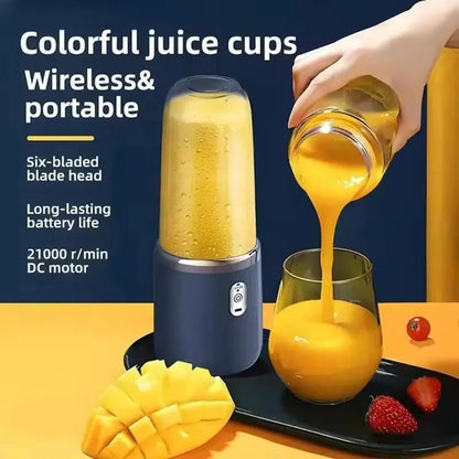 Ultra-Portable Rechargeable Electric Juicer & Personal Blender