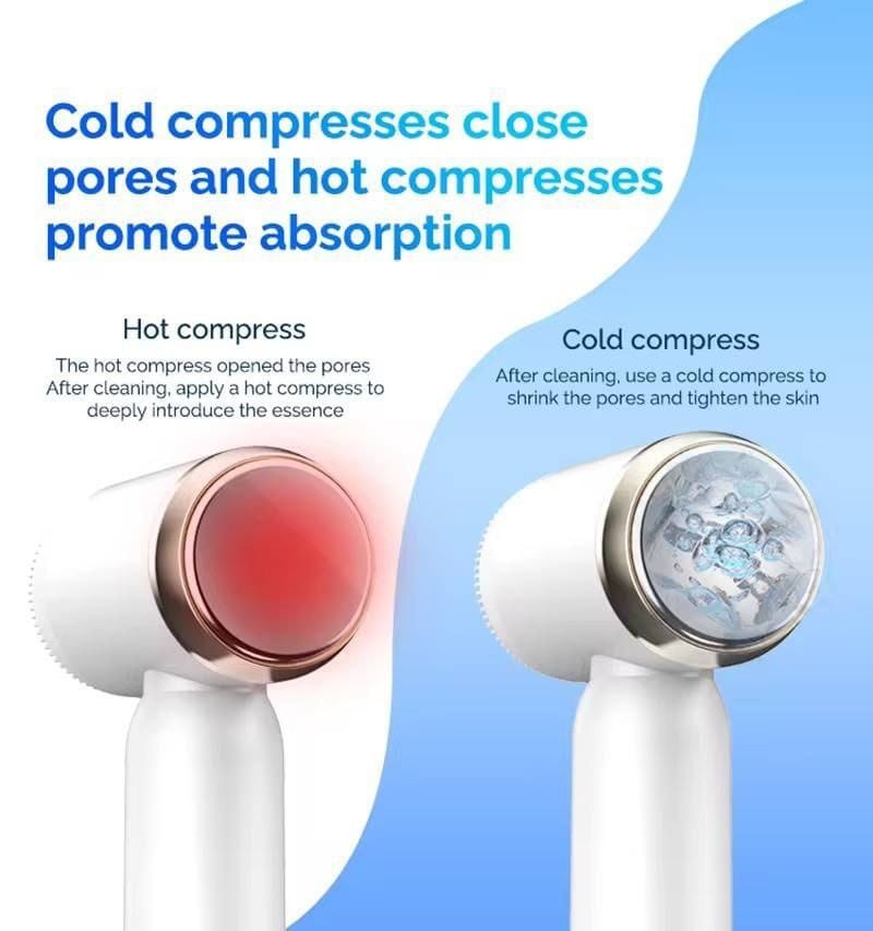 6in1 Rechargable  Facial Massager & Cleaning Brush