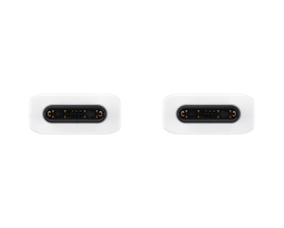 Samsung Original USB Type-C to Type-C Fast Charging Cable – White | High-Speed Charging & Data Sync