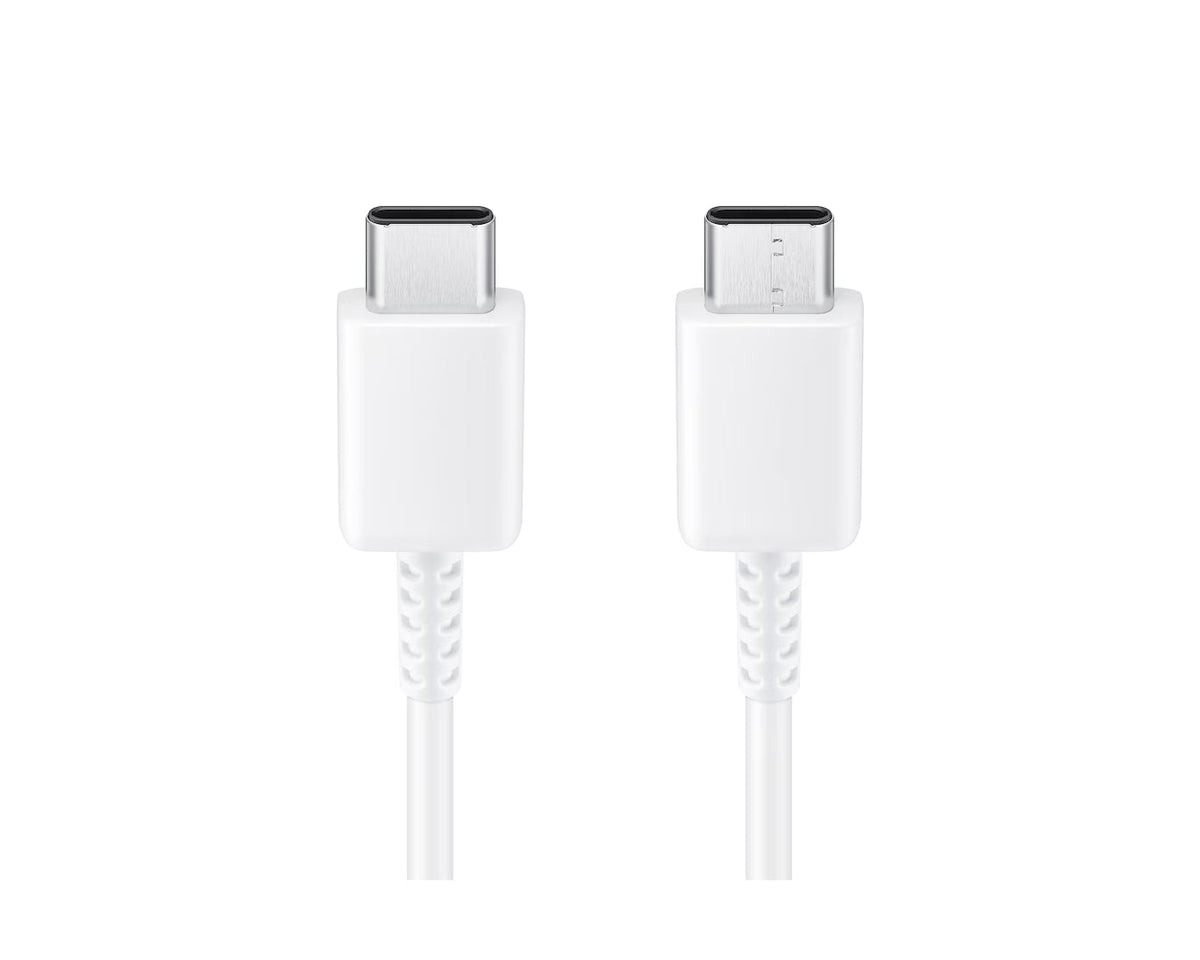 Samsung Original USB Type-C to Type-C Fast Charging Cable – White | High-Speed Charging & Data Sync