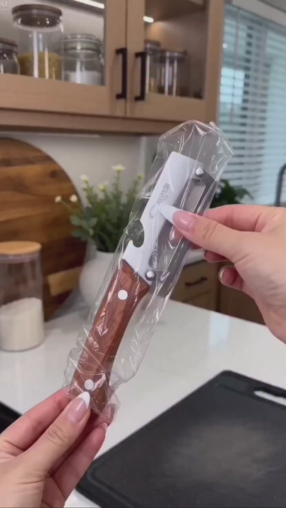Multi-Functional Slicing Knife with Peeler